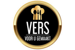 STICKERS 'VERS VOOR U GEMAAKT' 28mm  500st/rol